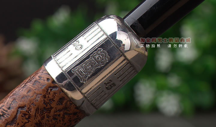 英国登喜路Dunhill 2015年圣诞纪念烟斗全银防风帽 全球限量300把-8