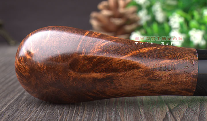 【淘金周】进口荷兰大班Bigben石楠木烟斗 6件套装BORA 576银标-5