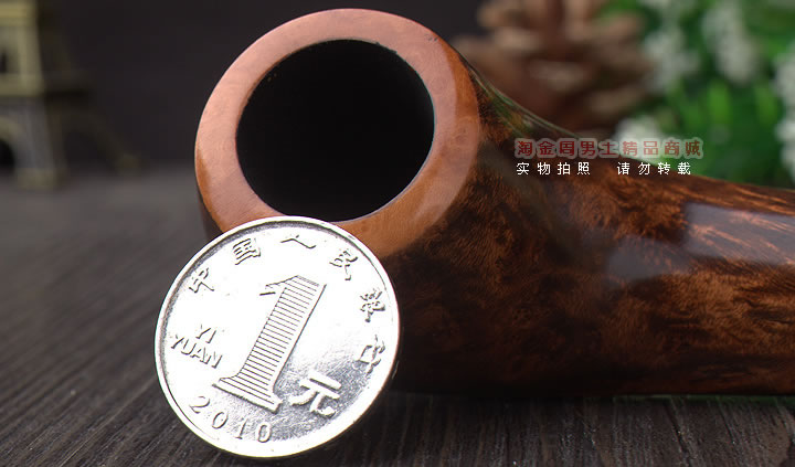 【淘金周】进口荷兰大班Bigben石楠木烟斗 6件套装BORA 576银标-6