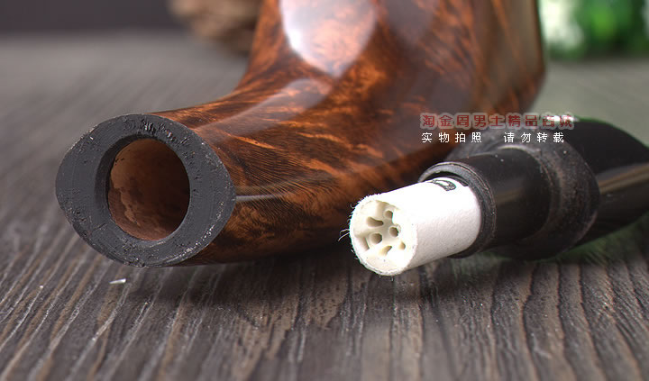 【淘金周】进口荷兰大班Bigben石楠木烟斗 6件套装BORA 576银标-7