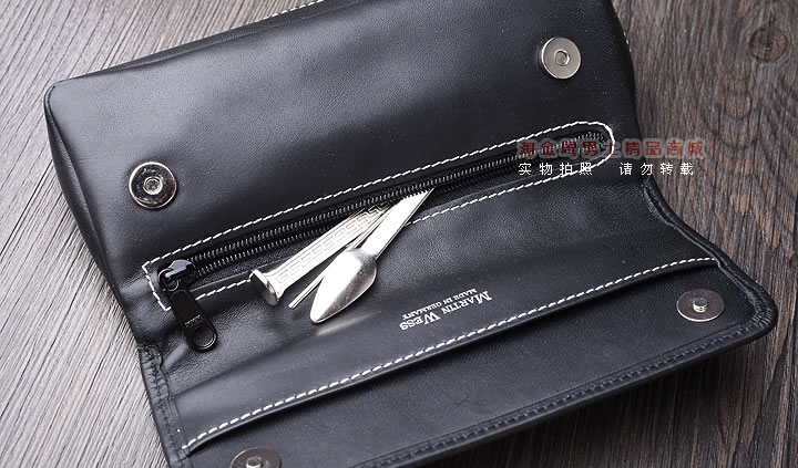 【淘金周】原装德国Martin Wess手工牛皮烟斗包 单斗包K15黑-2