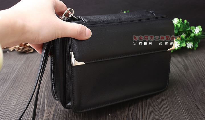 【淘金周】原装德国Martin Wess手工皮烟斗包 4斗包SLP15-4-6