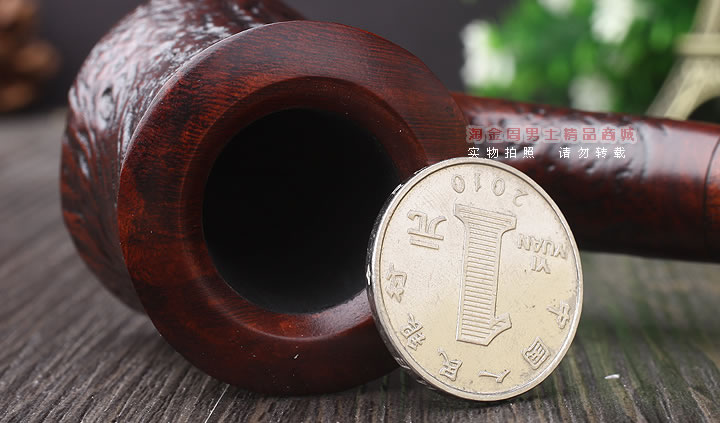 德国华云 Auenland新魔戒 阅读斗石楠木烟斗 6件套装Doran 粗面-5