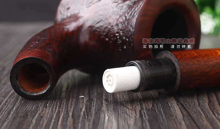 德国华云 Auenland新魔戒 阅读斗石楠木烟斗 6件套装Doran 粗面-6