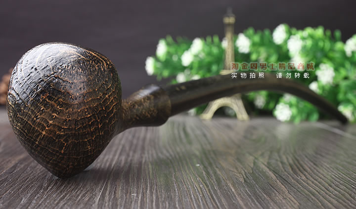 德国华云 Auenland新魔戒 阅读斗石楠木烟斗 6件套装GILG 粗面-1