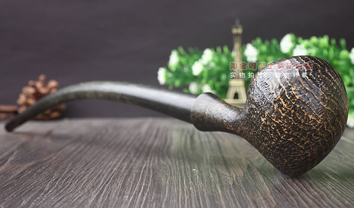 德国华云 Auenland新魔戒 阅读斗石楠木烟斗 6件套装GILG 粗面-2