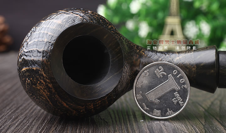 德国华云 Auenland新魔戒 阅读斗石楠木烟斗 6件套装GILG 粗面-5