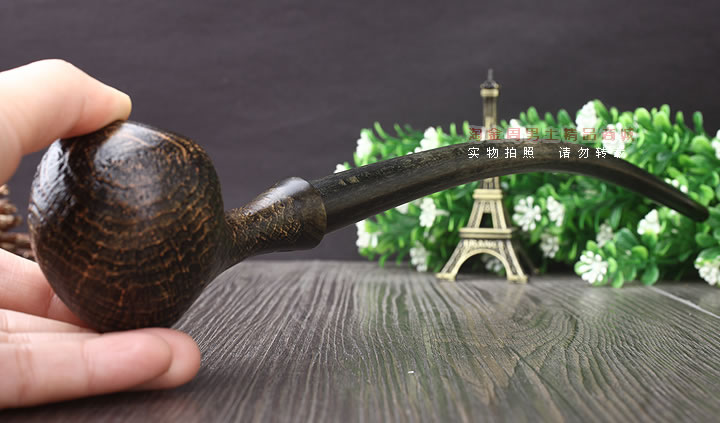 德国华云 Auenland新魔戒 阅读斗石楠木烟斗 6件套装GILG 粗面-9