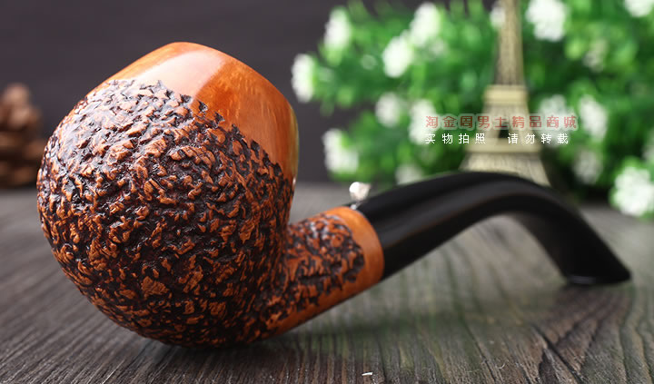 原装进口 意大利L'ANATRA鸭子 石楠木手工烟斗 5件套装LA70-1