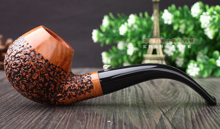 原装进口 意大利L'ANATRA鸭子 石楠木手工烟斗 5件套装LA70-3