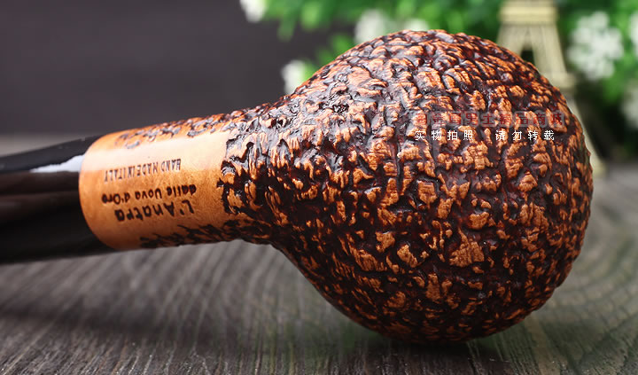 原装进口 意大利L'ANATRA鸭子 石楠木手工烟斗 5件套装LA70-5