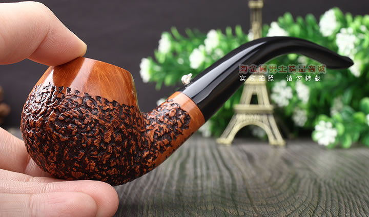 原装进口 意大利L'ANATRA鸭子 石楠木手工烟斗 5件套装LA70-9