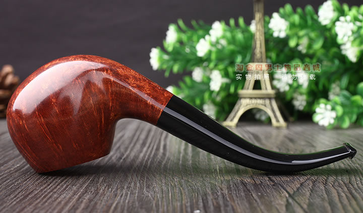原装进口 意大利L'ANATRA鸭子 石楠木手工烟斗 5件套装LA71-4