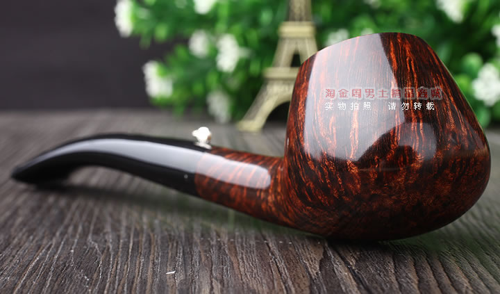 原装进口 意大利L'ANATRA鸭子 石楠木手工烟斗 5件套装LA72-2