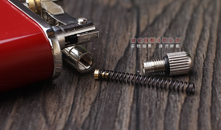 原装进口 爱尔兰彼得森peterson 烟斗专用打火机 红色-3