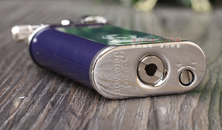 原装进口 爱尔兰彼得森peterson 烟斗专用打火机 蓝色-4