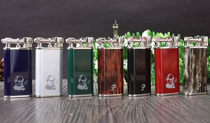 原装进口 爱尔兰彼得森peterson 烟斗专用打火机 迷彩灰-7