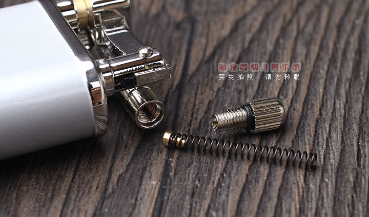 原装进口 爱尔兰彼得森peterson 烟斗专用打火机 银色-3