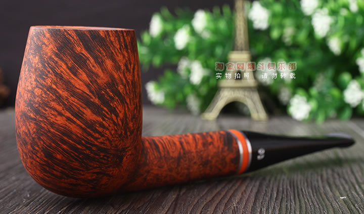 淘金周 荷兰大班Bigben石楠木烟斗 6件套 Caribic 无漆斗 108-1