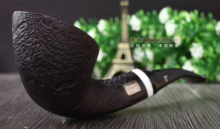 史丹威STANWELL石楠木烟斗 2014年度限量斗黑色喷砂smooth top-1