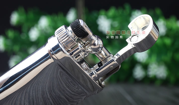 淘金周 德国十字架Sillems 纯银珐琅烟斗打火机 1188-3