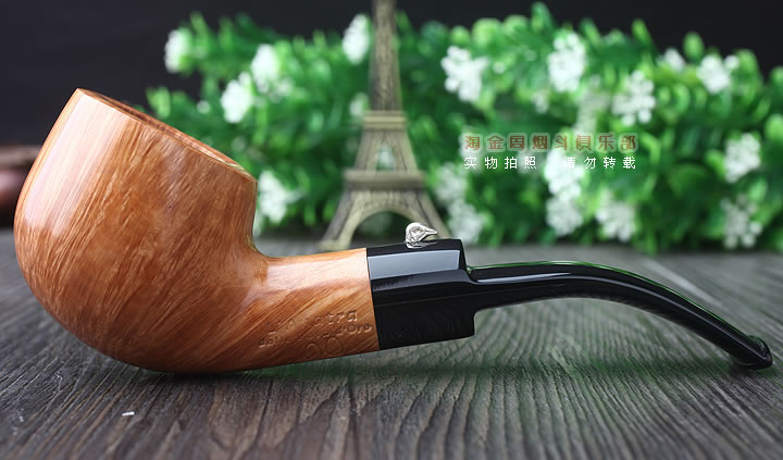原装进口 意大利L'ANATRA鸭子石楠木手工烟斗 6件套装2蛋LA78-3