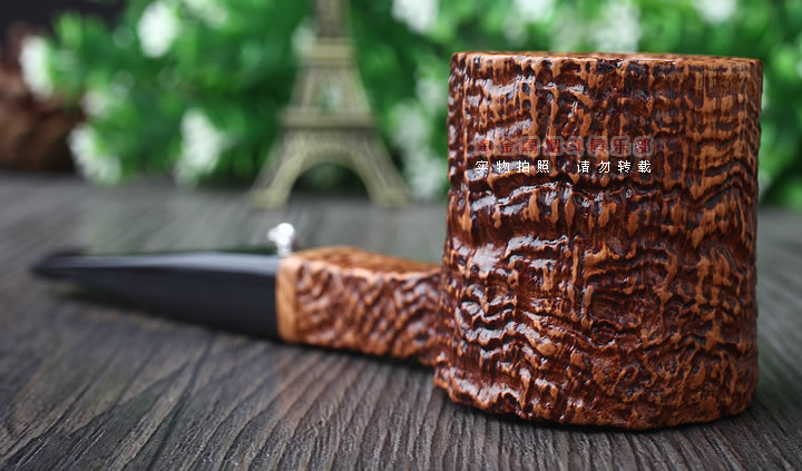 原装进口 意大利L'ANATRA鸭子 石楠木手工烟斗 5件套装LA79-2