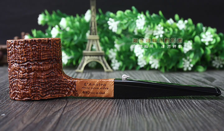 原装进口 意大利L'ANATRA鸭子 石楠木手工烟斗 5件套装LA79-3