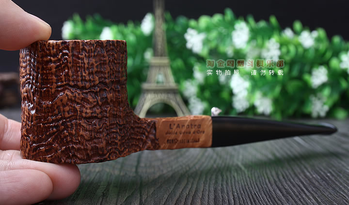 原装进口 意大利L'ANATRA鸭子 石楠木手工烟斗 5件套装LA79-8