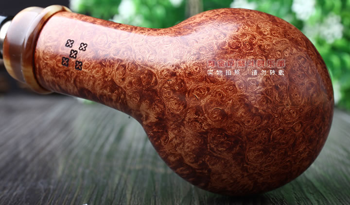 淘金周 意大利维布拉蒂Viprati VIP进口石楠木手工烟斗 大弯斗V23-5
