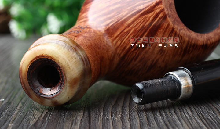 淘金周 意大利维布拉蒂Viprati VIP进口石楠木手工烟斗 大弯斗V23-7