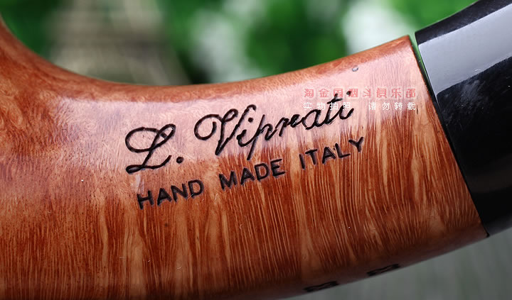 淘金周 意大利维布拉蒂Viprati VIP进口石楠木手工烟斗 V25-8