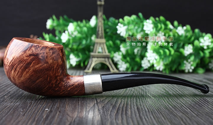 淘金周 意大利维布拉蒂Viprati VIP进口石楠木手工烟斗 V26-3