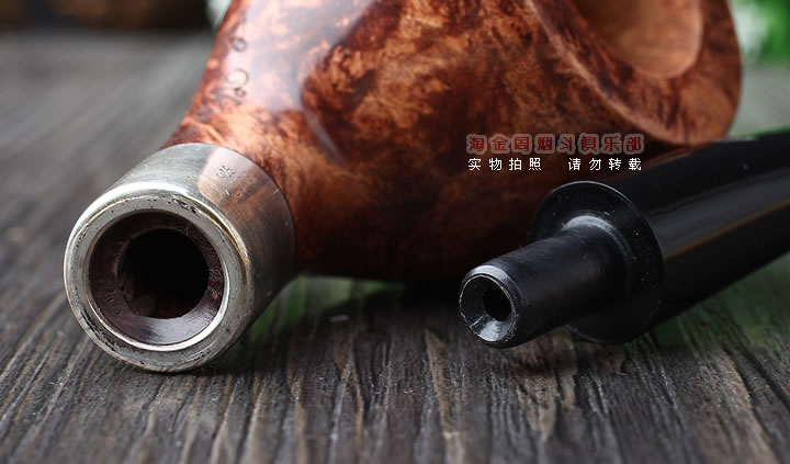 淘金周 意大利维布拉蒂Viprati VIP进口石楠木手工烟斗 V26-6