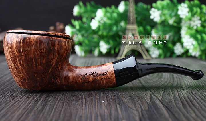淘金周 意大利维布拉蒂Viprati VIP进口石楠木手工烟斗 V27-3