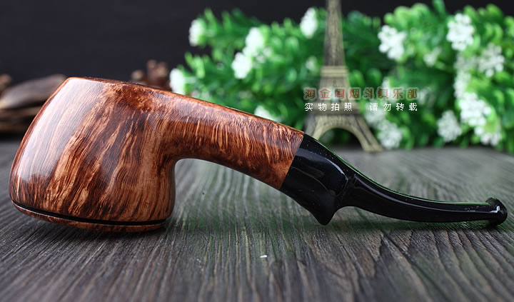 淘金周 意大利维布拉蒂Viprati VIP进口石楠木手工烟斗 V27-4