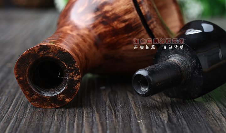 淘金周 意大利维布拉蒂Viprati VIP进口石楠木手工烟斗 V27-6