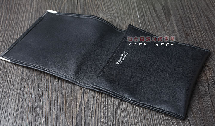 【淘金周】原装德国Martin Wess手工牛皮 折叠烟丝包 SLT-12-2