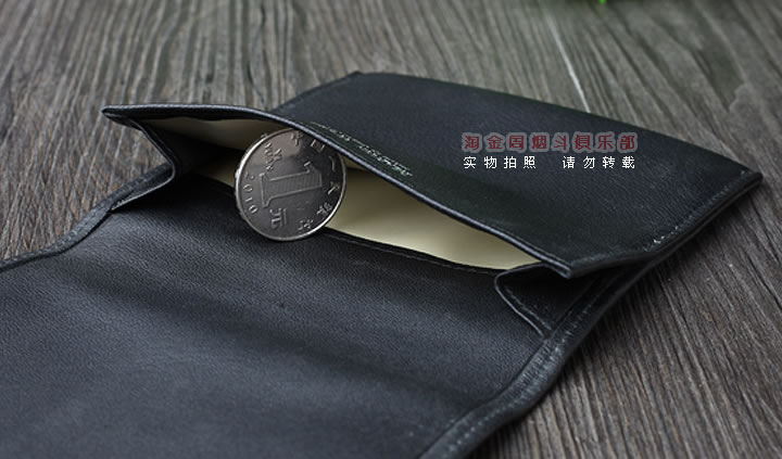【淘金周】原装德国Martin Wess手工牛皮 折叠烟丝包 SLT-12-3