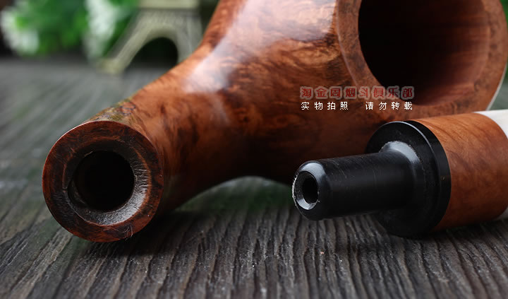 意大利维布拉蒂Viprati VIP进口石楠木手工烟斗 大弯斗V28-6