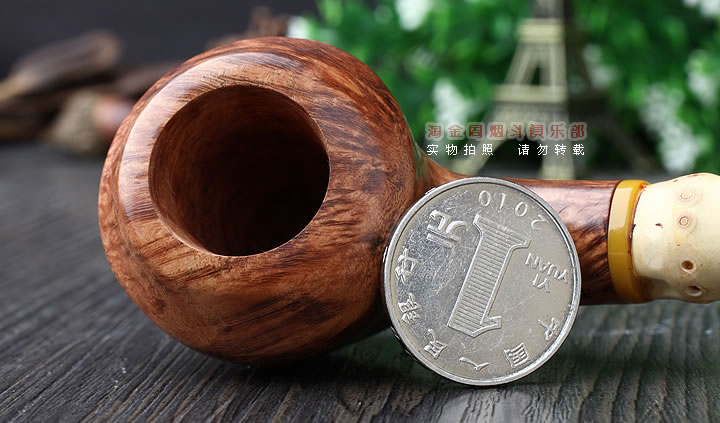 意大利维布拉蒂Viprati VIP进口石楠木手工烟斗 竹节斗V29-5