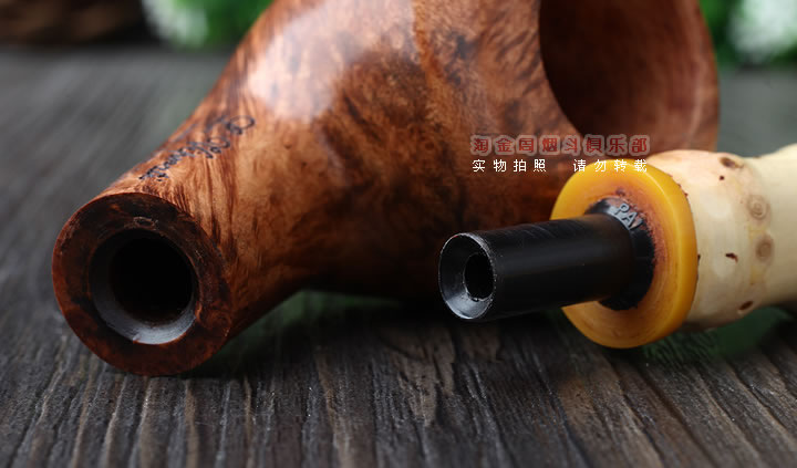 意大利维布拉蒂Viprati VIP进口石楠木手工烟斗 竹节斗V29-6