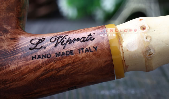 意大利维布拉蒂Viprati VIP进口石楠木手工烟斗 竹节斗V29-7