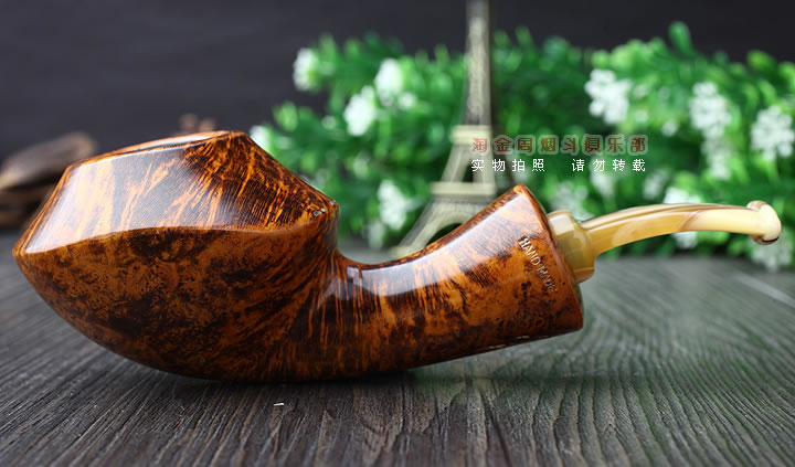 淘金周 丹麦Peder Jeppesen PJ石楠木手工烟斗 5件套装IDA4-10-3