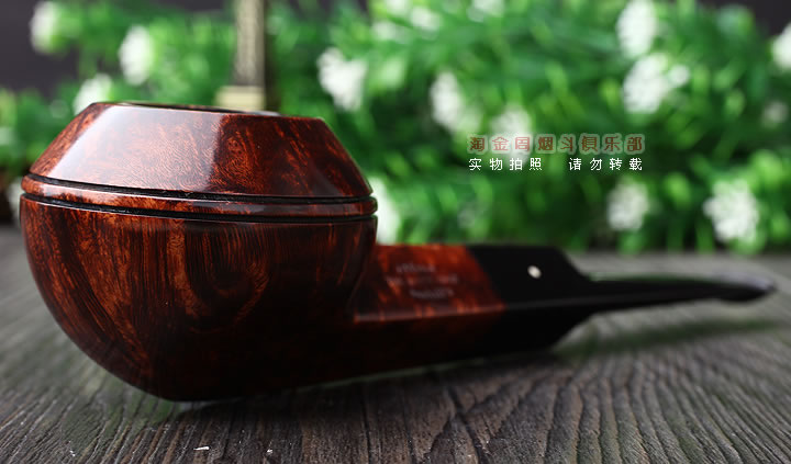 淘金周 英国Dunhill AMBER ROOT登喜路石楠木烟斗 琥珀根4217-1