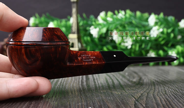 淘金周 英国Dunhill AMBER ROOT登喜路石楠木烟斗 琥珀根4217-11