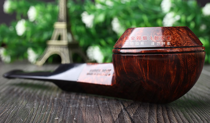 淘金周 英国Dunhill AMBER ROOT登喜路石楠木烟斗 琥珀根4217-2