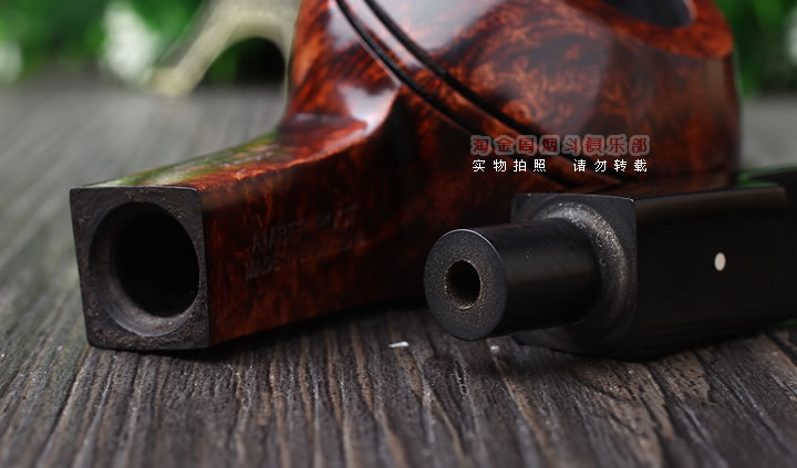 淘金周 英国Dunhill AMBER ROOT登喜路石楠木烟斗 琥珀根4217-7