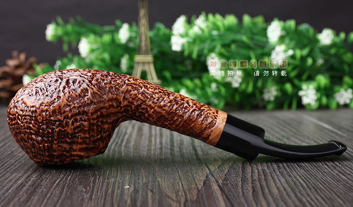 原装进口 意大利L'ANATRA鸭子 石楠木手工烟斗 5件套装LA81-4