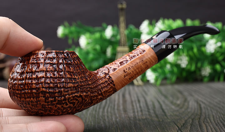 原装进口 意大利L'ANATRA鸭子 石楠木手工烟斗 5件套装LA81-8